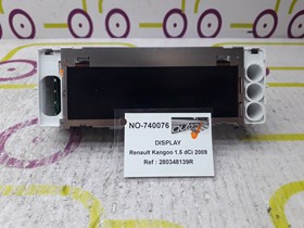 Display  Renault Kangoo 1.5 dCi 68 Cv de 2009 - Ref OEM : 280348139R